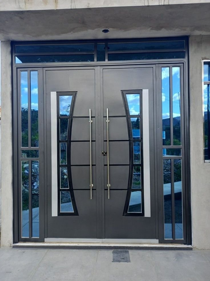 main door grill design modern iron